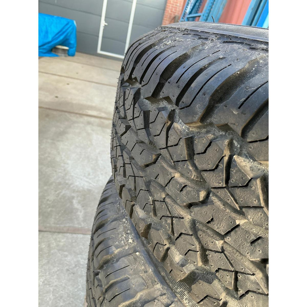 15 Inch Rim and All-Terrain Tire Set – Classic UAZ – Used – Price per Set of 4 - - UAZ spare parts