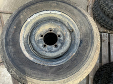 Načíst obrázek do prohlížeče Galerie, 15 Inch Rim and All - Terrain Tire Set – Classic UAZ – Used – Price per Set of 4 – UAZPARTS.COM UAZ PART – OEM 