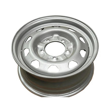 Заредете изображението в галерията, 16" Steel Rim Silver - Bukhanka (Classic &amp; Modern), Hunter &amp; 469 – OEM 316220-3101015-07-silver - - UAZ spare parts