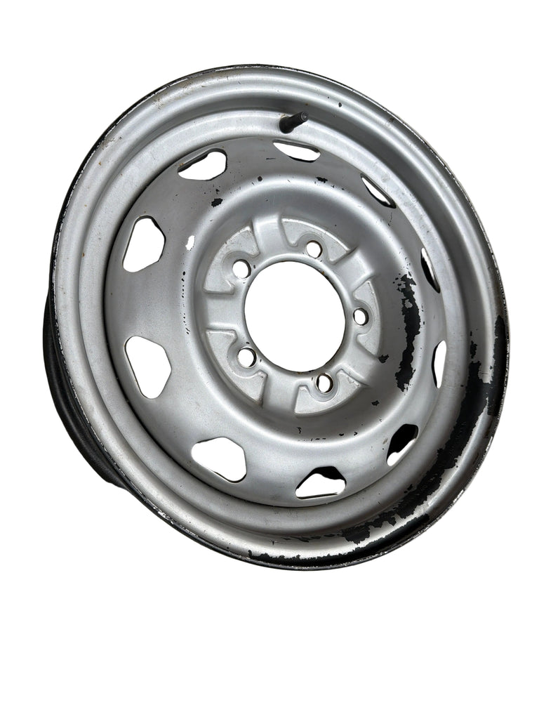16" Steel Rim Silver USED - Bukhanka (Classic & Modern), Hunter & 469 – OEM 316220-3101015-07-silver - - UAZ spare parts