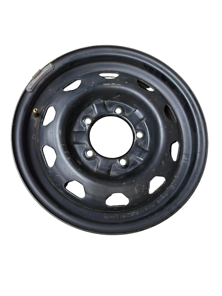 16" Stahlfelge Schwarz GLÄNZEND GEBRAUCHT – Buchanka (Klassisch & Modern), Hunter & 469 – OEM 316220-3101015-07-BLSHINY