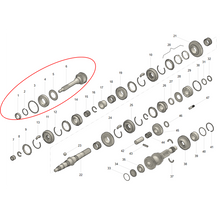 Carregar imagem no visualizador da Galeria, ADS 5-Speed Gear &amp; Shaft Set 1–6 - Bukhanka Modern (2.7L), Hunter &amp; 469 (2.7L) - - UAZ spare parts