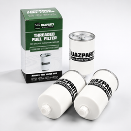 Drivstoffilter med gjenger – 3-pakning – Betal for 2, få 3 – Bukhanka Modern (2,7L), Hunter & 469 (2,7L), Patriot, Profi – OEM 315196111701000