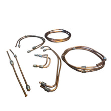 Načíst obrázek do prohlížeče Galerie, Copper Brake Line Set (11 pcs) – Bukhanka Classic (2.4L &amp; 2.9L) – OEM 3741-11-01