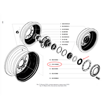 Načíst obrázek do prohlížeče Galerie, Differential Oil Seal – Bukhanka (Classic 2.4L &amp; 2.9L, Modern 2.7L), Hunter &amp; 469 (2.4L, 2.7L &amp; 2.9L) – OEM 316300-3103038 / 3163-3103038 / 3741-3103038 - Axles, cardan &amp; suspension - UAZ spare parts