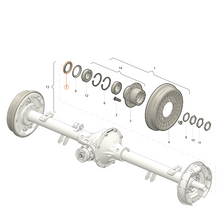 Načíst obrázek do prohlížeče Galerie, Differential Oil Seal – Bukhanka (Classic 2.4L &amp; 2.9L, Modern 2.7L), Hunter &amp; 469 (2.4L, 2.7L &amp; 2.9L) – OEM 316300-3103038 / 3163-3103038 / 3741-3103038 - Axles, cardan &amp; suspension - UAZ spare parts