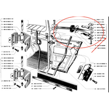 Ielādēt attēlu galerijas skatītājā, Door Check/stop - Hunter &amp; 469 469-6106082 - - UAZ spare parts