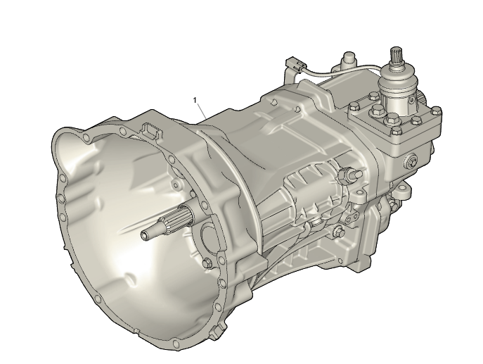 Dymos gearbox 5 speed Hunter (modern), Profi and Patriot USED - OEM 316300170001001 - - UAZ spare parts