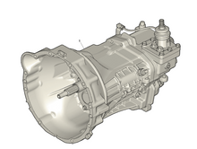 Carregar imagem no visualizador da Galeria, Dymos gearbox 5 speed Hunter (modern), Profi and Patriot USED - OEM 316300170001001 - - UAZ spare parts