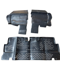 Floor Mat Set Front & Rear, 3 pcs - Hunter & 469 (2.4L/2.7L/2.9L)- OEM 07166 - - UAZ spare parts