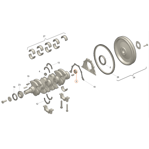 Flywheel (Pilot) Bearing – Bukhanka Modern, Hunter & 469, Patriot, Profi (2.7L) – OEM 316300340112100 - Engine - UAZ spare parts