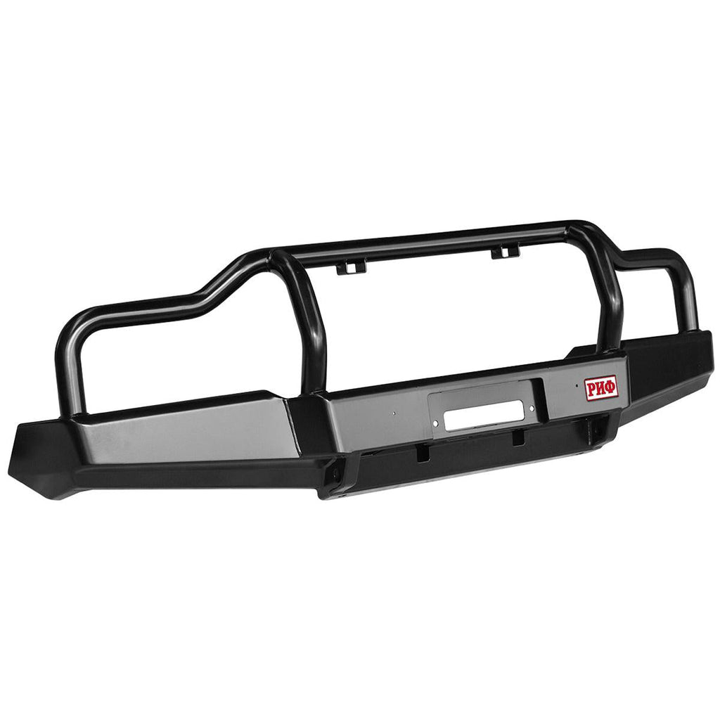 Front Bumper with Bull Bar (100 mm Body Lift) – Bukhanka (Classic & Modern) – OEM 452-12378 - Body and exterior - UAZ spare parts