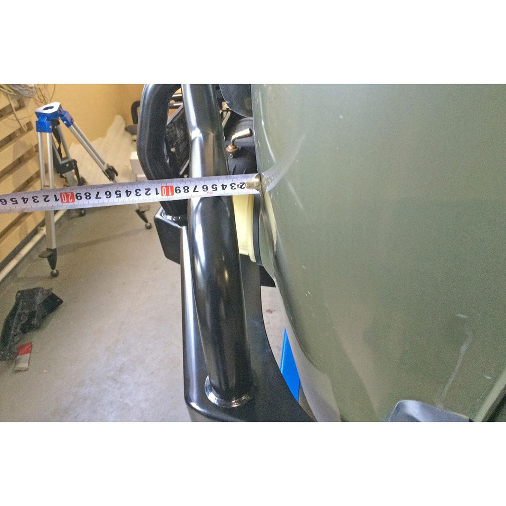 Front Bumper with Bull Bar (100 mm Body Lift) – Bukhanka (Classic & Modern) – OEM 452-12378 - Body and exterior - UAZ spare parts