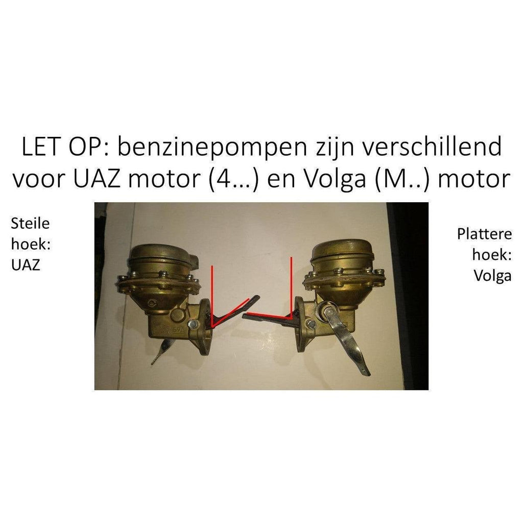 Fuel Pump Classic – Bukhanka Classic (2.4L Carburetor) UAZ/ZMZ engine – OEM 451-1106010 double thule connection - Fuel - UAZ spare parts