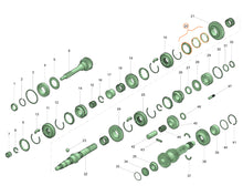 Görseli Galeri görüntüleyiciye yükleyin, Senkromeç Dişlisi 1. Vites 5 İleri - Bukhanka Modern (2.7L); Avcı &amp; 469 (2.7L) OEM 255-1701115