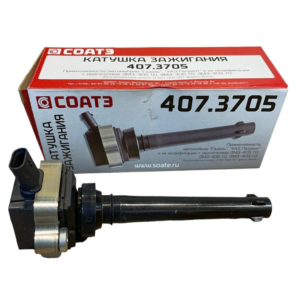 Ignition Coil – UAZ Hunter & 469 (2.7L), Patriot – OEM 4.073.705 - Engine - UAZ spare parts