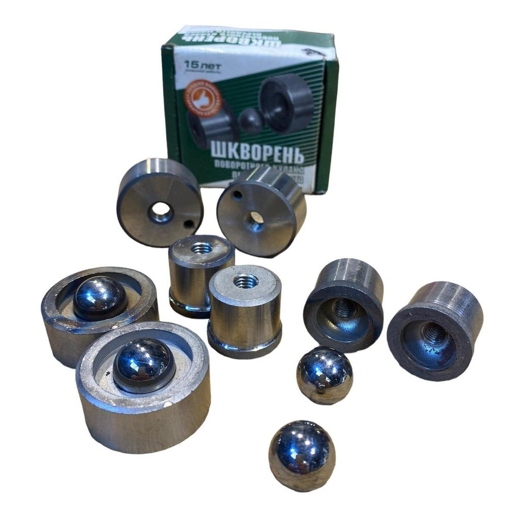 Kingpin Set – Bukhanka (Classic 2.4L & 2.9L, Modern 2.7L), Hunter & 469 (2.4L, 2.7L & 2.9L) – OEM 045200-2304019-01 - Axles, cardan & suspension - UAZ spare parts