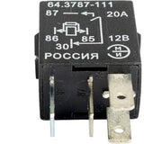 Relé osvětlení 12V 20A (4-pin) - Bukhanka Modern (2.7L)