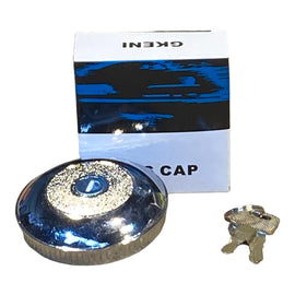 Locking Chrome Fuel Cap – Bukhanka Classic (2.4L & 2.9L), Hunter & 469 – OEM 69-11030010-01 - Fuel - UAZ spare parts