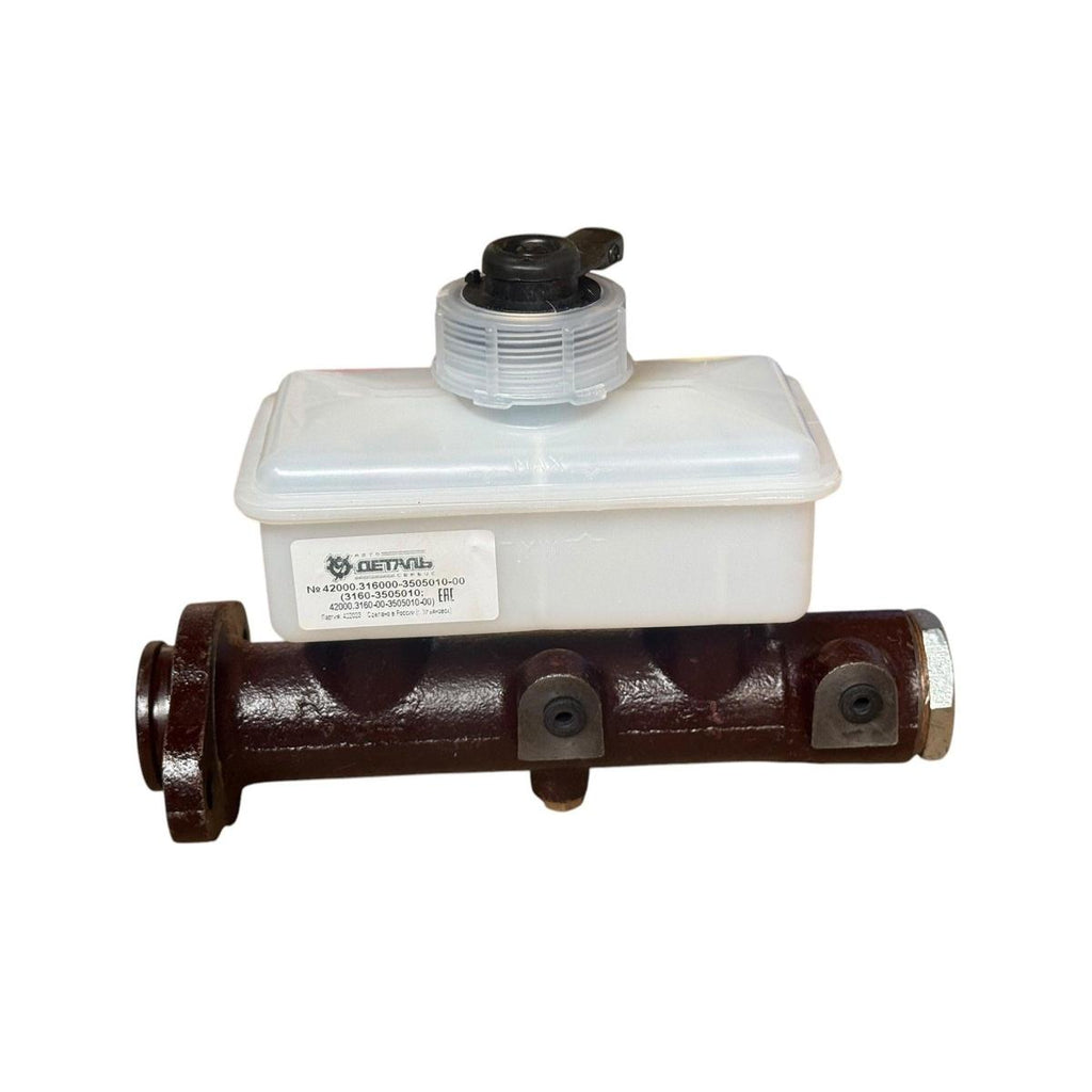 Master Brake Cylinder – Single Reservoir – Bukhanka (Classic & Modern) & Hunter & 469 – OEM 316000-3505010-00 - Brake system - UAZ spare parts