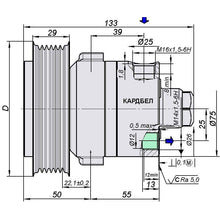 Załaduj zdjęcie do przeglądarki galerii, Power Steering Pump ШНКФ453471.105-40T M14 – Hunter &amp; 469 (2.7L) – OEM 31602-3407010-10 - - UAZ spare parts