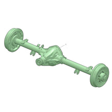 Carregar imagem no visualizador da Galeria, Rear Axle Spicer 4.11 (37:9), Drum Brakes - Bukhanka Modern (2.7L) - - UAZ spare parts