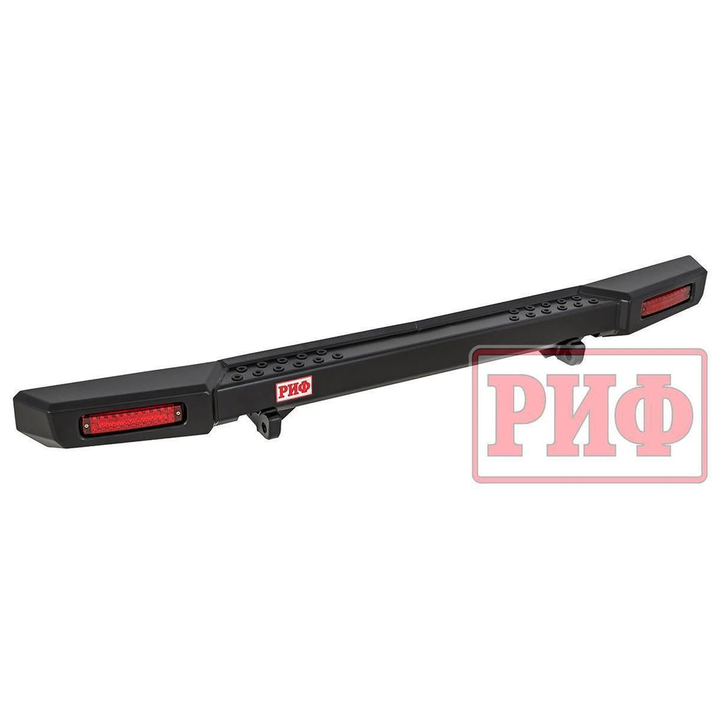 Rear Bumper with Lighting & Towbar Prep (Body Lift) – Bukhanka (Classic & Modern) – OEM RIF 452-22500 - Body and exterior - UAZ spare parts