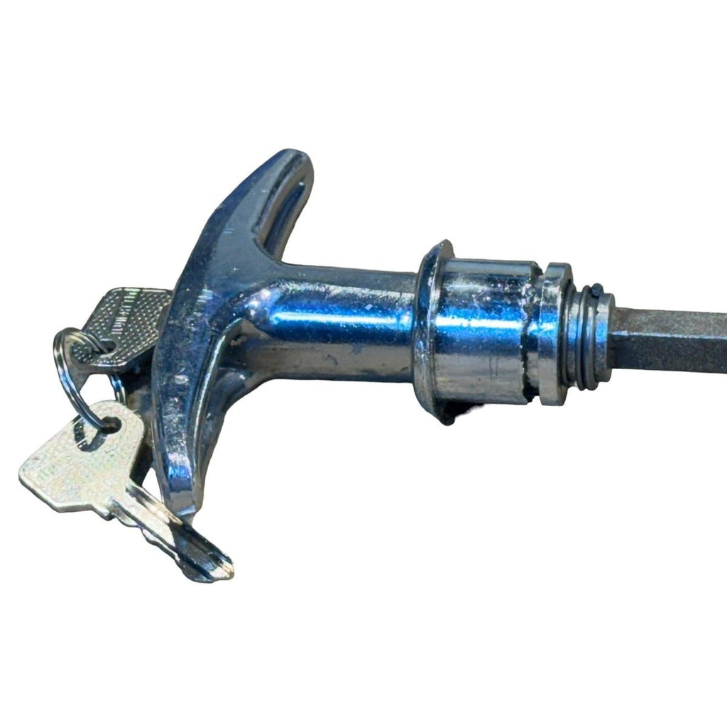 Rear Door Handle/Lock Chrome – Bukhanka Classic (2.4L & 2.9L) – OEM 451-6323130 - Body and exterior - UAZ spare parts