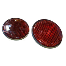 Заредете изображението в галерията, Round Reflector Set – Hunter &amp; 469 (2.4L &amp; 2.9L), Bukhanka Classic (2.4L &amp; 2.9L), GAZ – OEM 3741-46647373X - Lights - UAZ spare parts