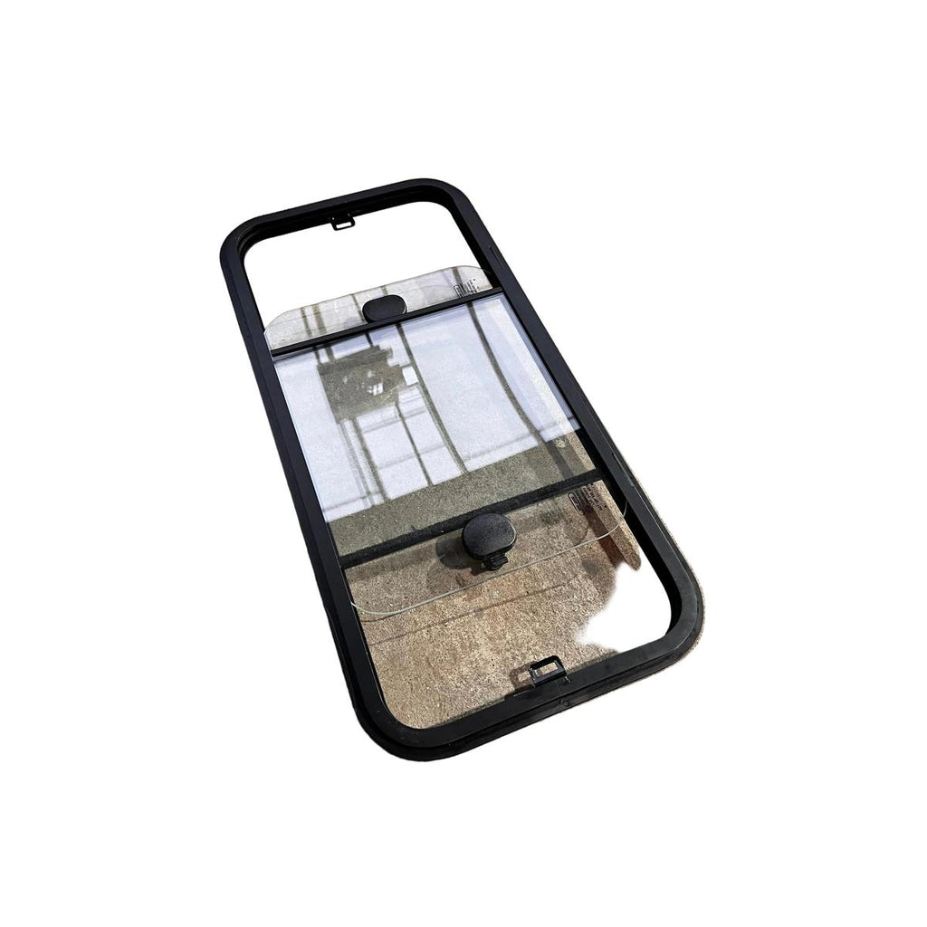 Sliding Window RIGHT (Dual-Slide, Large Panel) - Bukhanka (Classic 2.4L & 2.9L, Modern 2.7L) - OEM 07114-RIGHT-DOUBLE-UKR - - UAZ spare parts