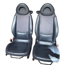 Ielādēt attēlu galerijas skatītājā, Smart Full Leather Heated Seat Set (2 pcs) – Bukhanka (Classic &amp; Modern) – OEM SMART123ZACHTBLAUW - Interior - UAZ spare parts