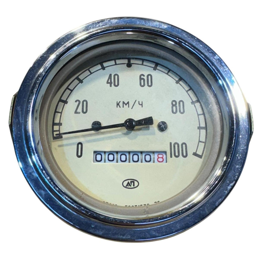 Speedometer Gauge Classic Style 100 mm – Hunter & 469 (2.4L), Bukhanka Classic (2.4L & 2.9L) – OEM XXXXXXX - Interior - UAZ spare parts