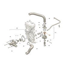 Laden Sie das Bild in den Galerie-Viewer, Thermostat 82 Degrees – Bukhanka Modern, Hunter &amp; 469 (2.7L), Patriot, Profi – OEM 040600130610000-82 - Engine - UAZ spare parts