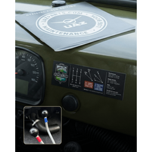 Cargar imagen en el visor de la galería, UAZPARTS Field Tools Pack, Magnetic Shifter Guide + Maintenance Book &amp; more - - UAZ spare parts