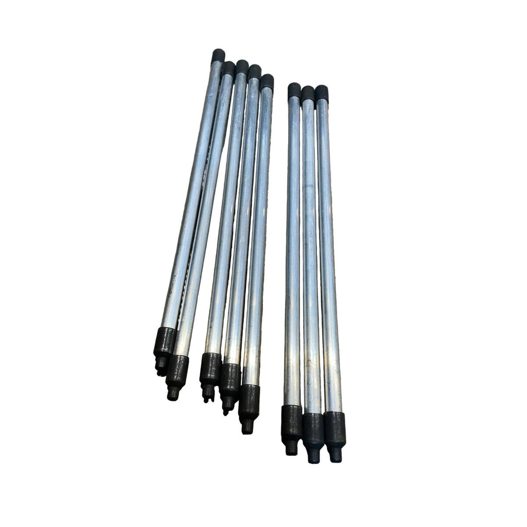 Valve Pushrod Set (8) - Hunter & 469; Bukhanka Classic (2.9L) - OEM 21-1007175-285mm - - UAZ spare parts