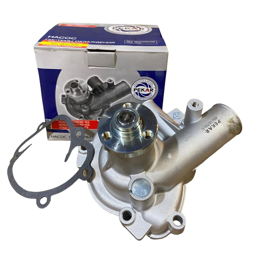 Water Pump Cast Iron 38 mm Shaft – Bukhanka Modern (2.7L), Hunter & 469 (2.7L) – OEM 4062-1307010-42 - Engine - UAZ spare parts