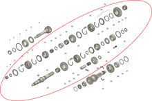 Charger l'image dans la galerie, ADS 5 - Speed Gear &amp; Shaft Set (Items 7–32) - Bukhanka Modern (2.7L), Hunter &amp; 469 (2.7L) (220600170001001 - 7to32) – UAZPARTS.COM UAZ PART – OEM 220600170001001-7to32