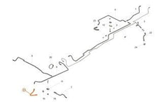 Načíst obrázek do prohlížeče Galerie, Brake Hose Rear (460 mm) – Bukhanka (Modern 2.7L), – OEM 3160-3506085 - Brake system - UAZ spare parts