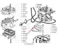 Заредете изображението в галерията, Carburetor Gasket K - 126 (karangelite) - Hunter &amp; 469, Bukhanka Classic - OEM 417.1107015 - 10 – UAZPARTS.COM UAZ PART – OEM 417.1107015-10