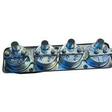 Načíst obrázek do prohlížeče Galerie, Dashboard with 4 Classic Gauges (No Warning Lights) – Bukhanka Classic (2.4L &amp; 2.9L), Hunter &amp; 469 (2.4L, 2.7L, 2.9L) – OEM 14.3805 - 02 – UAZPARTS.COM UAZ onderdeel – OEM 14.3805 - 02