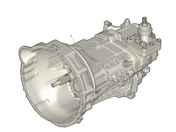 Dymos 5-speed gearbox – Hunter (Modern), Profi & Patriot – Used – OEM 31630017000101 – UAZPARTS.COM UAZ PART – OEM 316300170001001