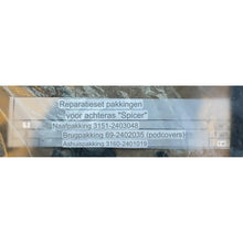 Ielādēt attēlu galerijas skatītājā, Gasket Set for Rear Differential Spicer axl – Bukhanka Modern (2.7L) / Hunter &amp; 469 (2.7L) / Patriot / Profi – OEM 23 - 020 - 20 – UAZPARTS.COM UAZ onderdeel – OEM 23 - 020 - 20