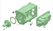 Încarcă imaginea în vizualizatorul Galerie, Input Shaft Cover Gasket 5 - Spd - Bukhanka Modern &amp; Hunter/469 - OEM 255 - 1701042 – UAZPARTS.COM UAZ PART – OEM 