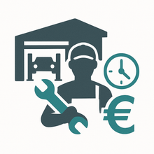 Load image into Gallery viewer, Labor rate workshop (Junior Mechanic) – €22,5 per half hour (excl. VAT) – UAZPARTS.COM UAZ PART – OEM 