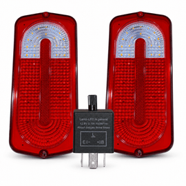 LED Taillight Set + Relay - Hunter & 469 (2.7L), Bukhanka (2.4/2.7/2.9L) – UAZPARTS.COM UAZ PART – OEM 