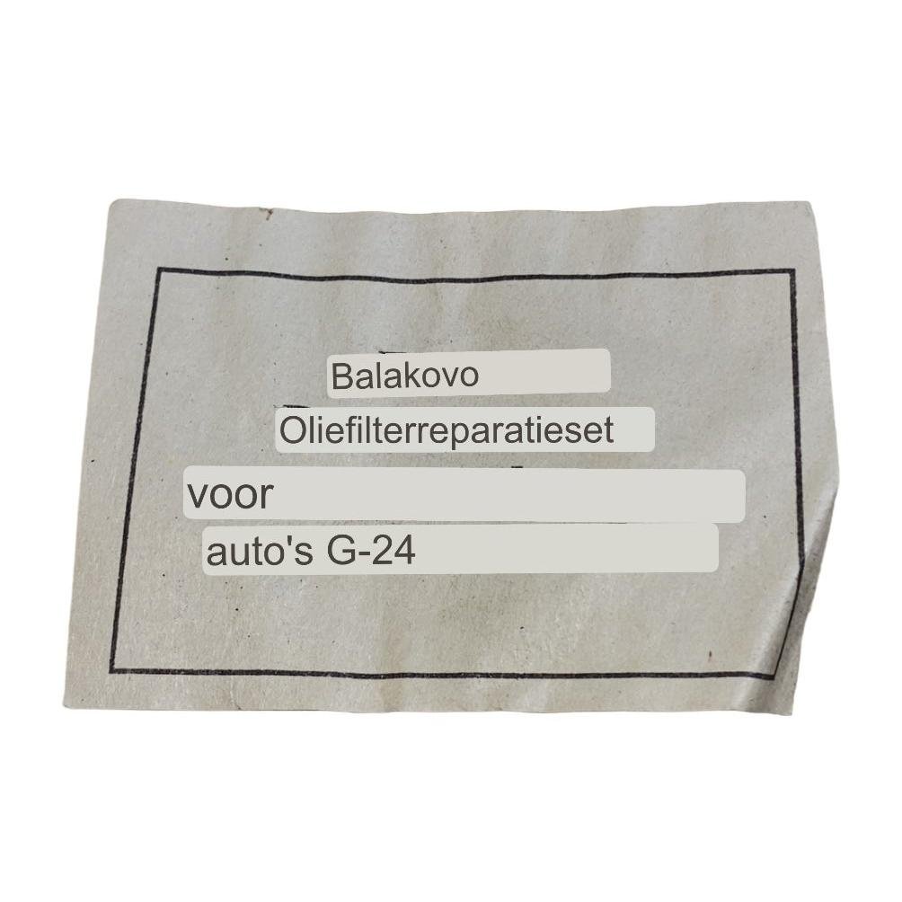 Oil Filter Reservoir Repair Kit – Bukhanka Classic (2.4L & 2.9L), Hunter & 469 (2.4L) – OEM 45895697344917 – UAZPARTS.COM UAZ onderdeel – OEM 45895697344917
