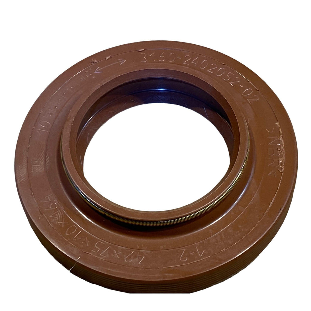 Oil Seal Spicer Axle/Cardan Side 42x75x10x16.4 – Bukhanka Modern (2.7L) & Hunter/469 (2.7L) – OEM 3160 - 2402052 - 02 – UAZPARTS.COM UAZ onderdeel – OEM 3160 - 2402052 - 02 / 316000 - 2402052 - 10