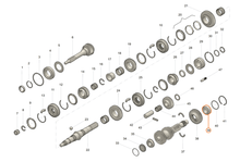 Załaduj zdjęcie do przeglądarki galerii, Output Shaft Bearing, 5 - Speed - Bukhanka Modern (2.7L) - OEM 315195170107300 – UAZPARTS.COM UAZ PART – OEM 315195170107300