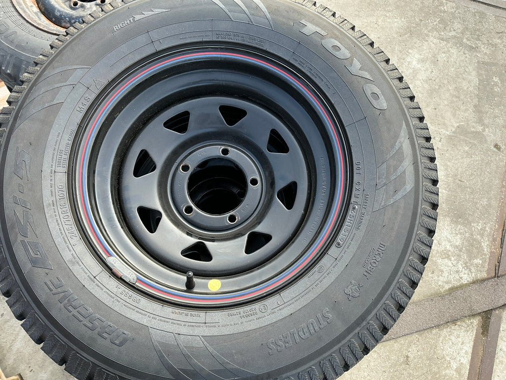 XL Off - Road Rim and Tire Set – 16 Inch – All - Terrain – Modern UAZ – Price per Set of 4 – UAZPARTS.COM UAZ PART – OEM 